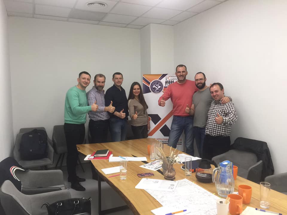 Brainstorming щодо стратегії розвитку Інституту креативних студій.